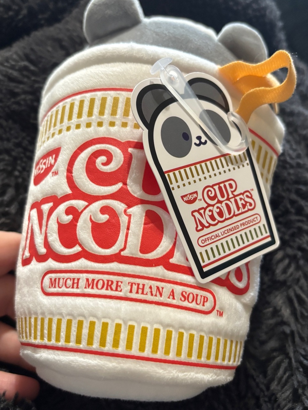 Nissin Cup Noodles Plush White & Red